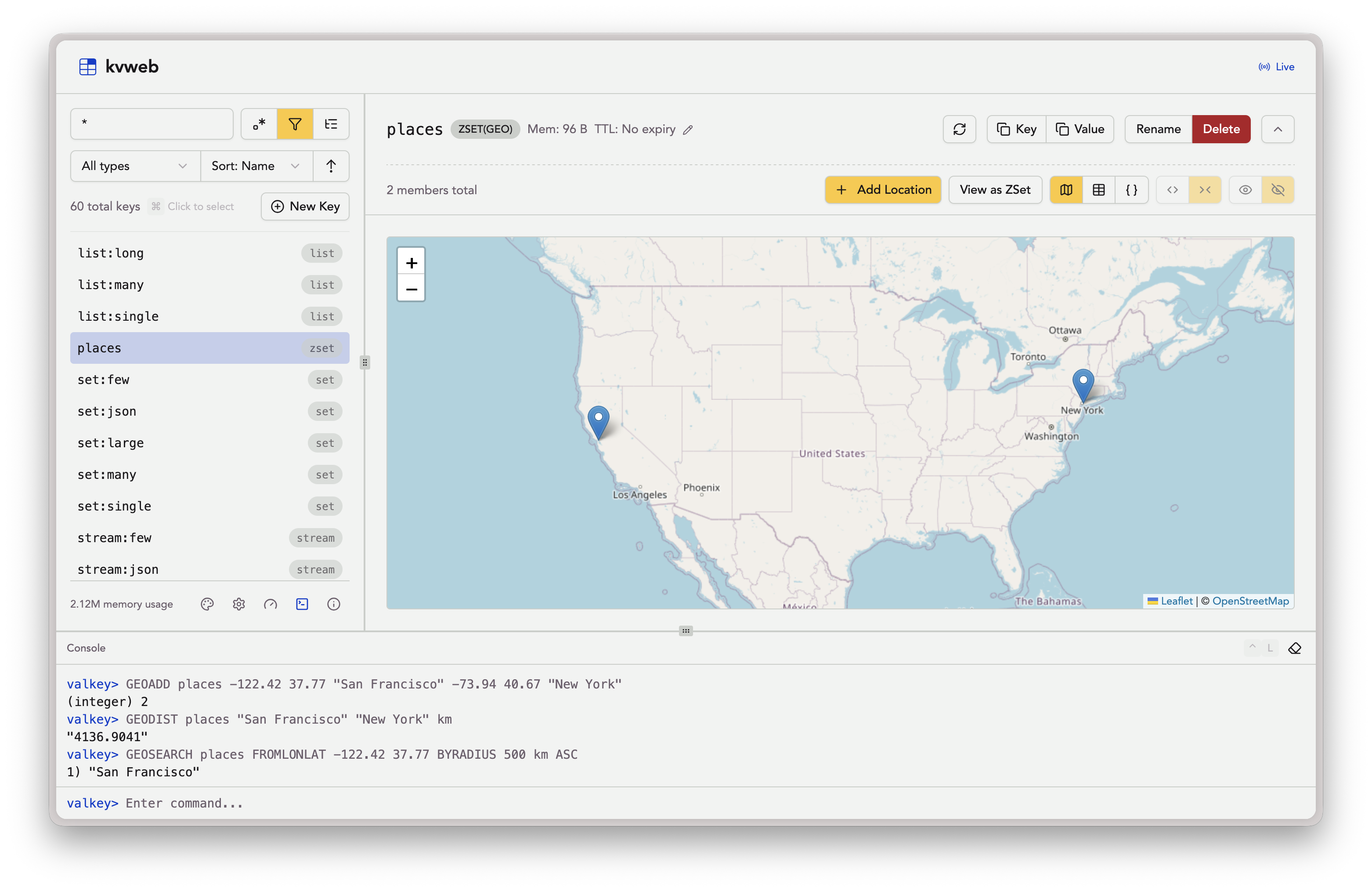 kvweb screenshot 2 light theme